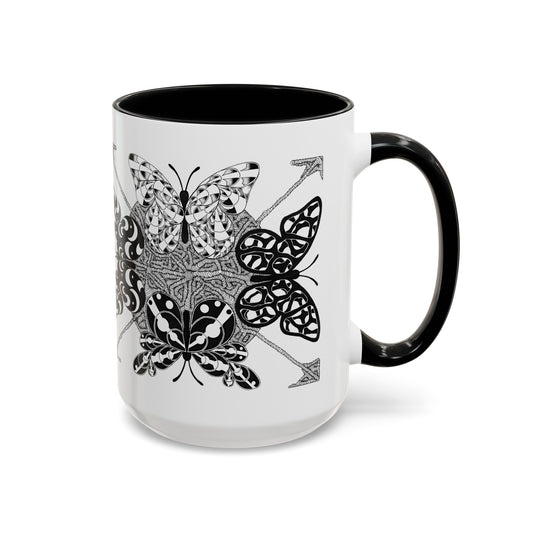 Rhopalocera (Butterfly) Mug - 15oz.